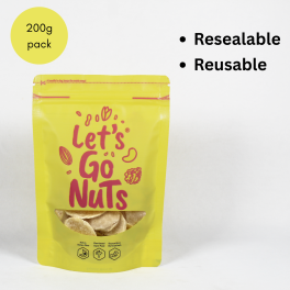 CRYSTALISED GINGER CHIPS 200G
