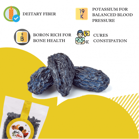 DRIED BLACK RAISINS 250G 