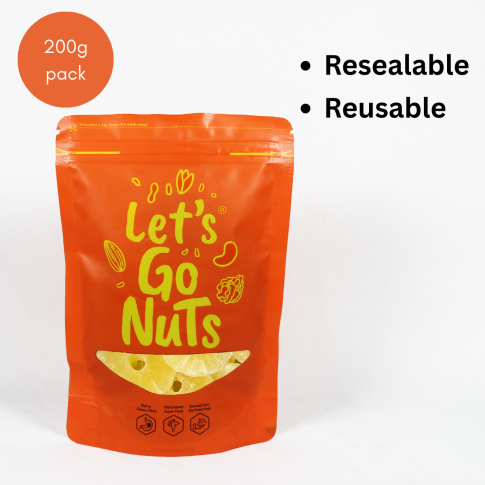 DRIED PINEAPPLE 200G