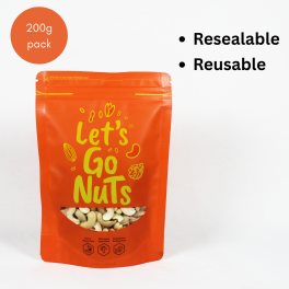 CASHEWNUT W240 SPLITS 200G