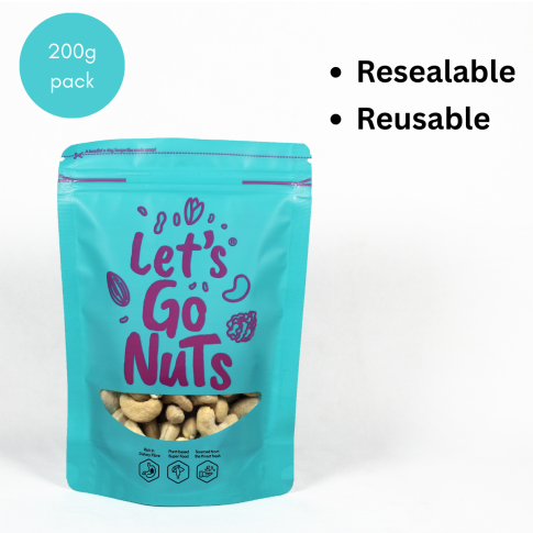 SALTED CASHEWNUTS 200G